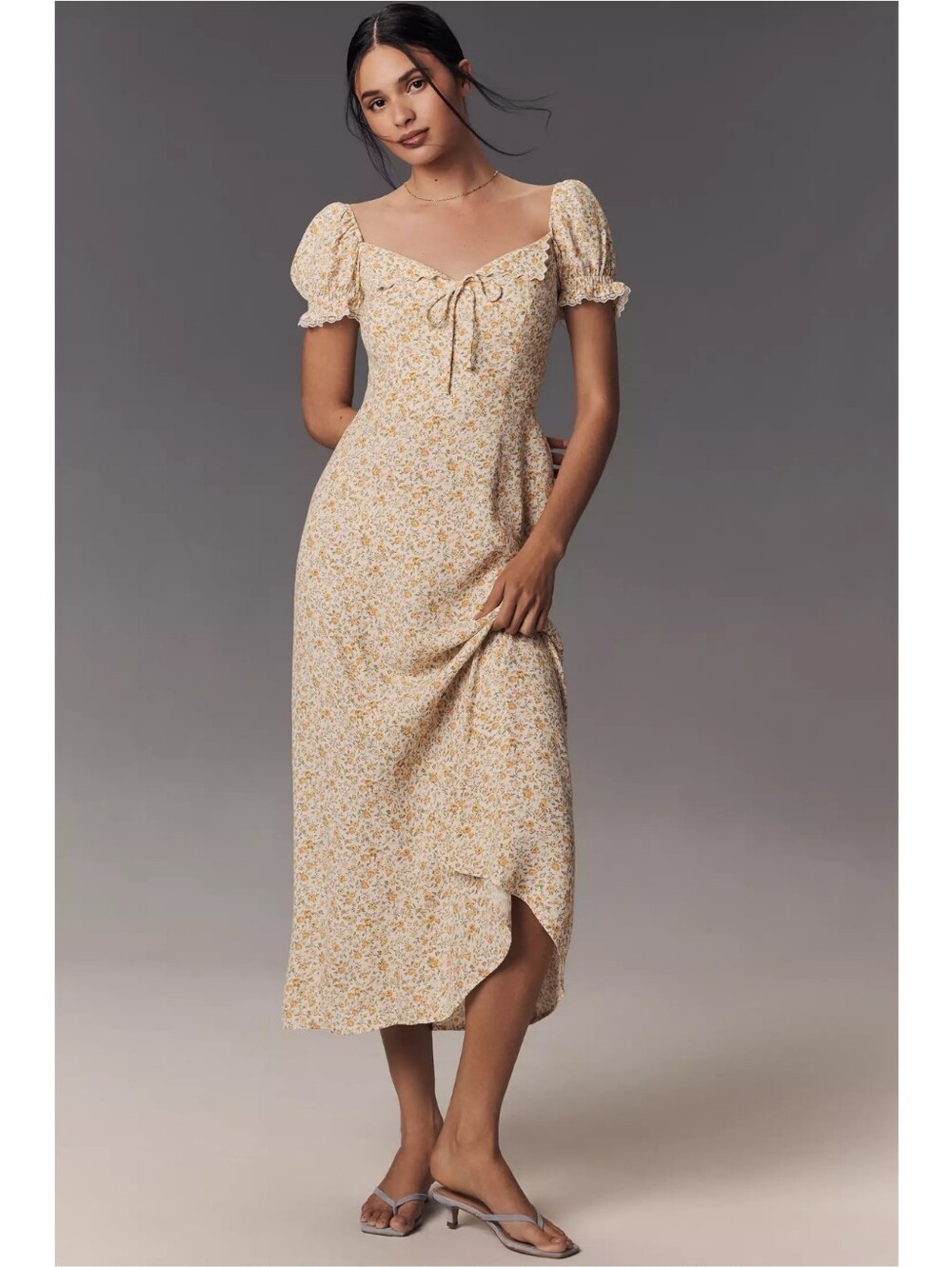 Reformation Shyla Floral Midi Dress Nwot